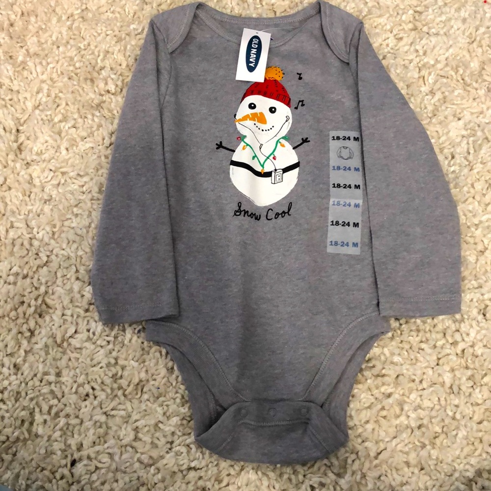 NWT toddler long-sleeve body suit